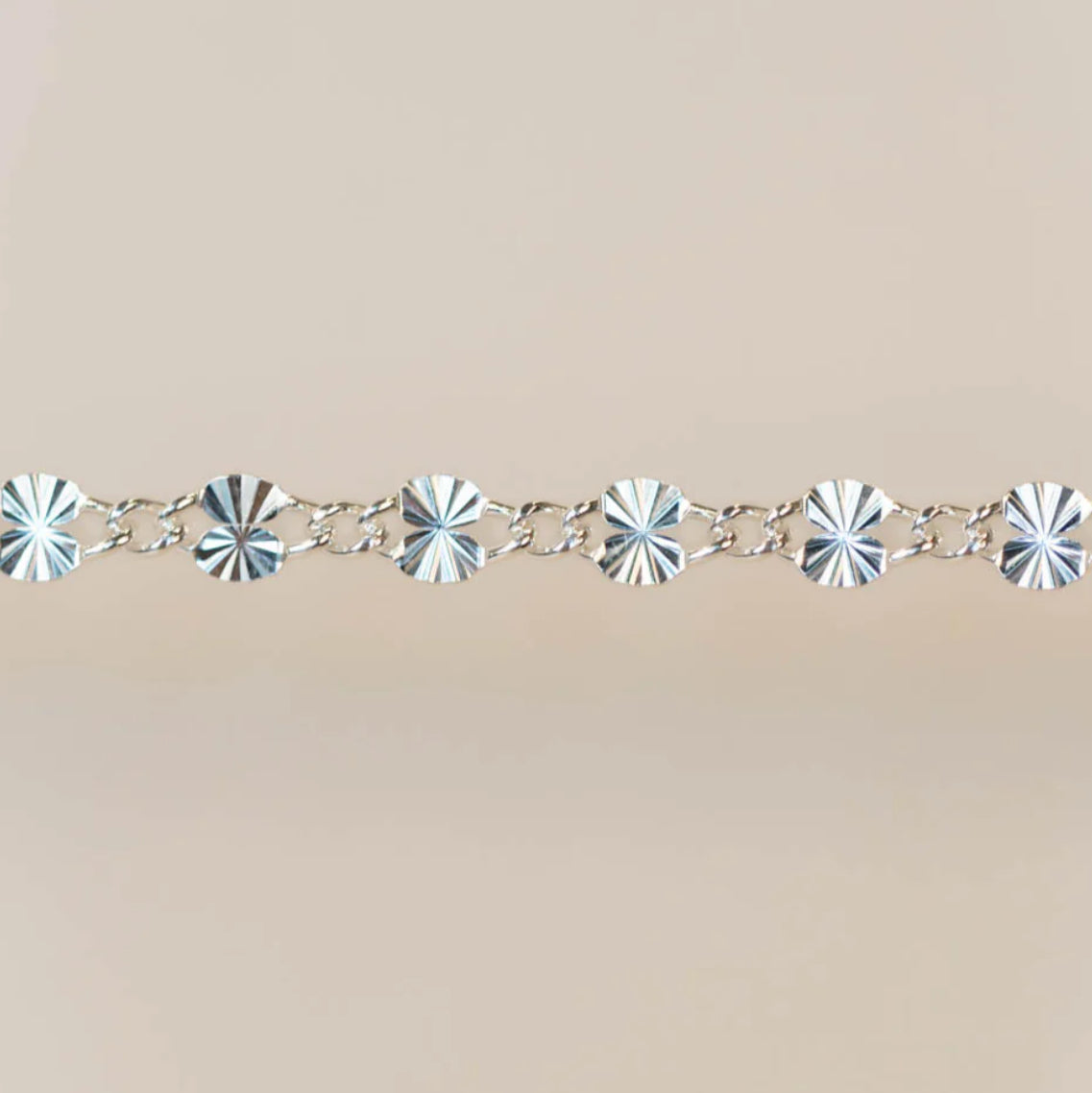 Silver Sunburst Chain