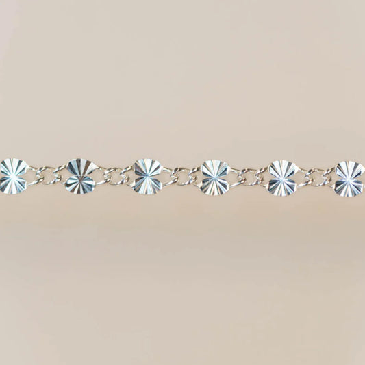 Silver Sunburst Chain