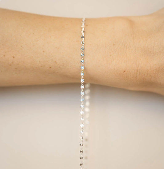 Silver Sunburst Chain