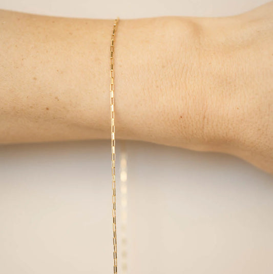 Gold Venetian Box Chain